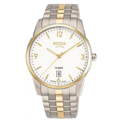 Boccia 3632-03 Men`s Watch Titanium 40mm Boccia Titanium