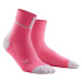 CEP Krátké ponožky 3.0 dámské růžová rose / světle šedá