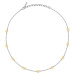 Trussardi Fashion ocelový bicolor náhrdelník pro ženy T-Design TJAXA11