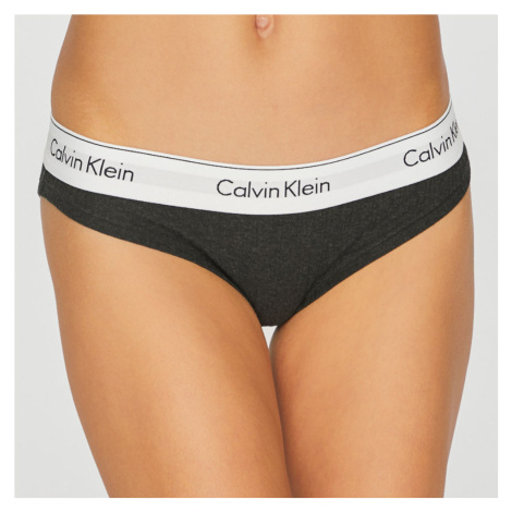 Calvin Klein dámské šedé kalhotky | Modio.cz