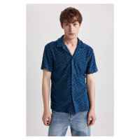 DEFACTO Regular Fit Printed Short Sleeve Shirt