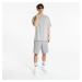 New Era Pinstripe Oversized T-Shirt Heather Gray/ White