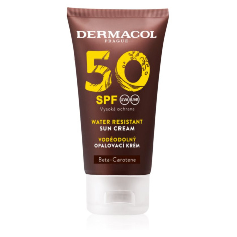 Dermacol Sun Water Resistant voděodolný opalovací krém na obličej SPF 50 50 ml