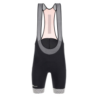 SANTINI Cyklistické kalhoty krátké s laclem - KARMA KITE - černá