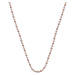 Hot Diamonds Stříbrný řetízek Emozioni Silver and Rose Gold Bead CH020