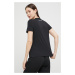 Pyžamové tričko Calvin Klein Underwear černá barva, 000QS6945E