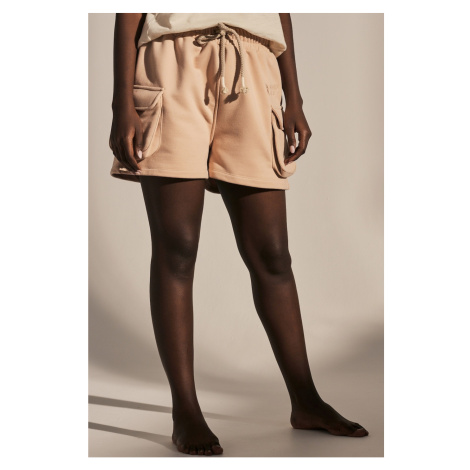 Brown shorts from recycled material Sakhalin MOTHER EARTH Fashionhunters
