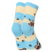 Veselé dětské ponožky Dedoles Psi a pruhy (GMKS123)