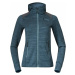 Bergans Rabot Active Mid Hood Women Orion Blue Outdoorová mikina