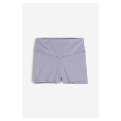 H & M - Sportovní šortky hotpants z materiálu SoftMove™ - modrá H&M