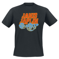 Joplin, Janis Floral Logo Tričko černá