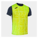 Joma Elite VIII Short Sleeve T-Shirt Navy Fluor Yellow