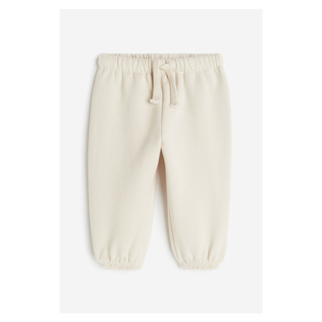 H & M - Kalhoty jogger's oušky - béžová H&M