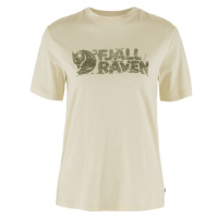 Fjällräven Lush Logo T-shirt W, Barva CHALK WHITE