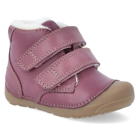 Barefoot zimní boty Bundgaard - Petit Mid Winter růžové