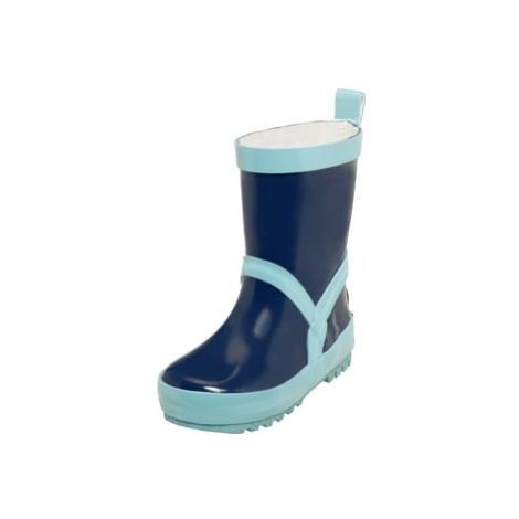 Playshoes Gumová bota marine / světle modrá