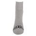 Ponožky Styx kotníkové šedé s černým logem (HK1062) L