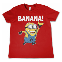Despicable Me tričko, Banana! Kids Red, dětské