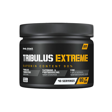 Body Attack Tribulus Extreme 80 kapslí stimulant testosteronu Varianta: