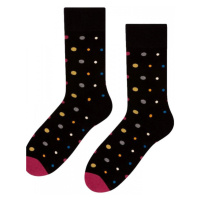 More Mix Dots 140-051 černé Pánské ponožky