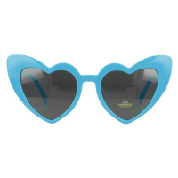 Sunmania Sunmania Modré dámské srdíčkové brýle 