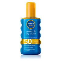 Nivea Sun Protect & Dry Touch neviditelný sprej na opalování SPF 50 200 ml