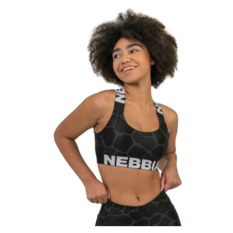Nebbia Nature-Inspired Sportovní podprsenka 552 černá