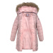KANGAROOS delší prošívaná bunda s kapucí* Barva: Růžová, Mezinárodní