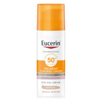 EUCERIN Sun Pigment Control Tinted Emulze na opalování na obličej SPF50+ tmavá 50 ml