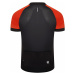 Pánský cyklistický dres Dare2b STAY THE COURSE černá/oranžová