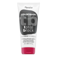 Fanola Color Mask vyživující maska s barevnými pigmenty pro oživení barvy Total Black 200 ml