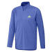 adidas ADIZERO RUNNING QUARTER-ZIP LONG SLEEVE Pánské běžecké triko, tmavě modrá, velikost