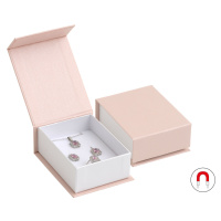 JK Box Pudrově růžová dárková krabička na soupravu šperků VG-6/A5/A1