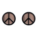 Dřevěné náušnice Peace Earrings