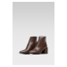 Kotníkové boty Gino Rossi I22-27890PE–ISA Přírodní kůže (useň) - Lícová