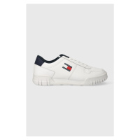 Sneakers boty Tommy Jeans TJM CUPSOLE ESS bílá barva, EM0EM01396