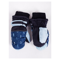 Yoclub Kids's Children's Winter Ski Gloves REN-0227C-A110 Navy Blue