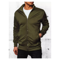 KHAKI BASIC MIKINA NA ZIP