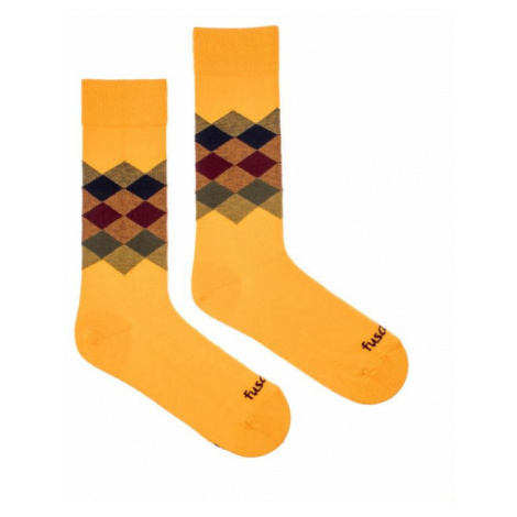Veselé ponožky Fusakle kosočtverec léto (--0808)