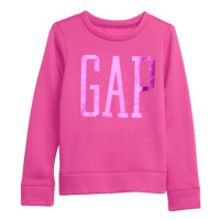 GAP LOGO CREW Dívčí mikina, růžová, velikost