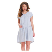 Noční košile Dn-nightwear TCB.9445 Barva: Šedá