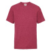 Red Fruit of the Loom Cotton T-shirt