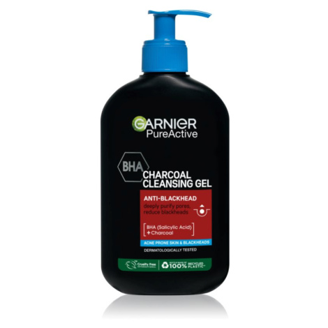 Garnier Pure Active Charcoal čisticí gel proti černým tečkám 250 ml