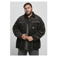 Pánská bunda // Urban classics Corduroy Shirt Jacket black