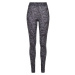 Ladies AOP Leggings - hibiscus black