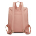 Světle růžový stylový dámský módní batoh Frell Lulu Bags