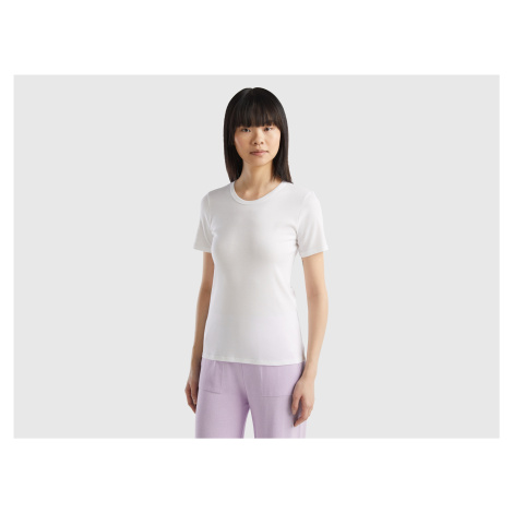 Benetton, Long Fiber Cotton T-shirt United Colors of Benetton