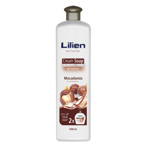 Lilien krémové tekuté mýdlo Macadamia 1000 ml
