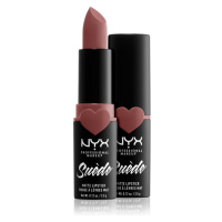 NYX Professional Makeup Suede Matte  Lipstick matná rtěnka odstín 05 Brunch Me 3.5 g