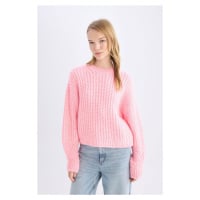 DEFACTO Coool Oversize Wide Fit Crew Neck Knitwear Sweater